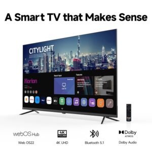 Unizuki UNTV-43, a 43-inch Full HD Smart TV with Android 14.