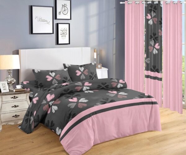 Pink & Black Petals Set